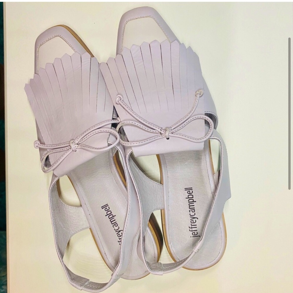 Jeffrey Campbell NWOT Ladies Oxford flat sling back flats -Size 9